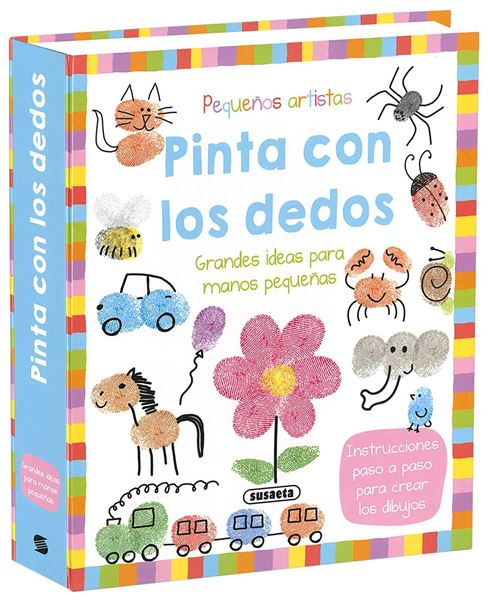 Pinta con los dedos "Grandes ideas para manos pequeñas"