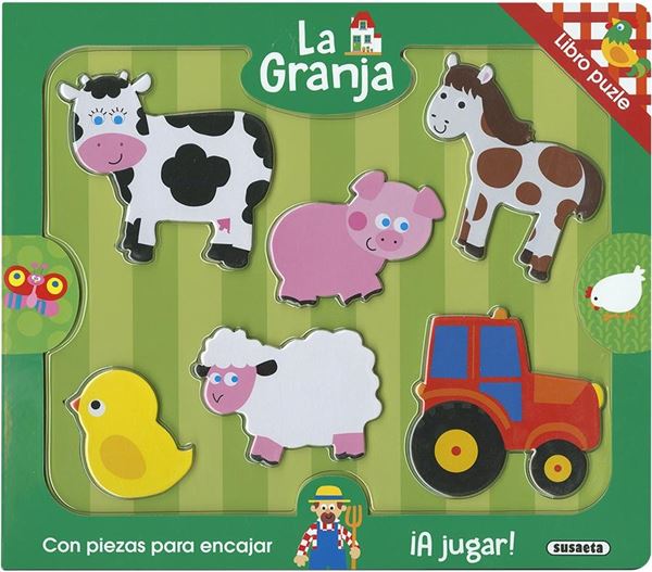 La granja. Libro puzle "Con piezas para encajar"