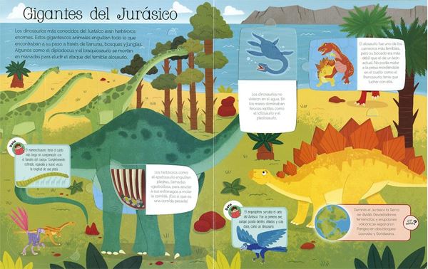 Dinosaurios "Levanta las solapas y descubre"