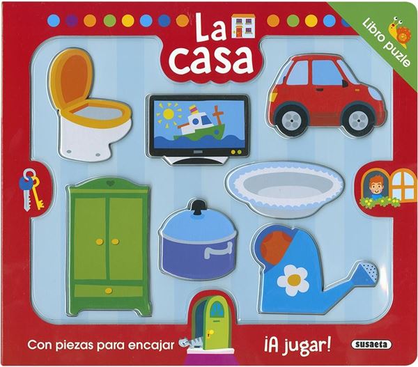 La casa. Libro puzle "Con piezas para encajar"