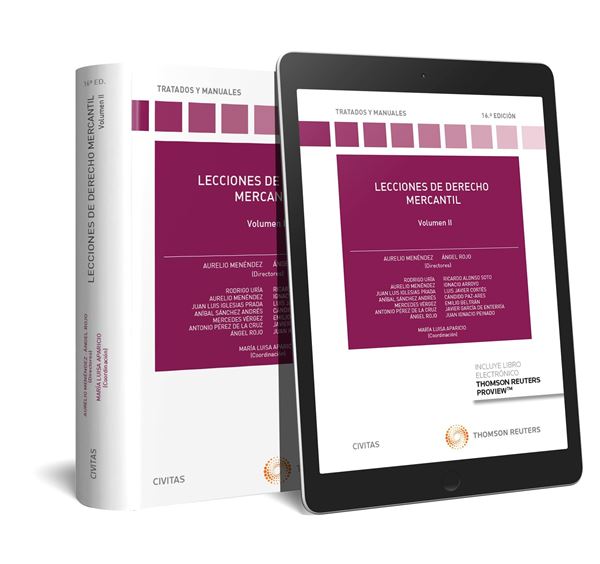 Lecciones de Derecho Mercantil Volumen II (Papel + e-book)