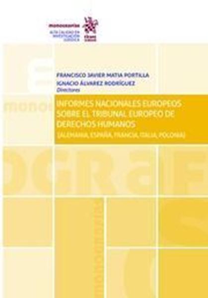 Imagen de Informes Nacionales Europeos sobre el Tribunal Europeo de Derechos Humanos, 2018 "Alemania, España, Francia, Italia, Polonia"