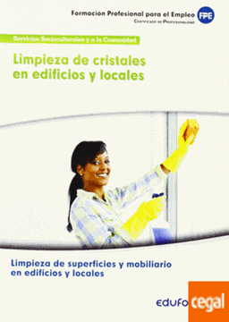 Imagen de Libro. Mf1087 Limpieza de Cristales en Edificios y Locales. Certificado de Profesionali