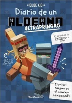 Imagen de Minecraft. Diario de un aldeano ultrapringao