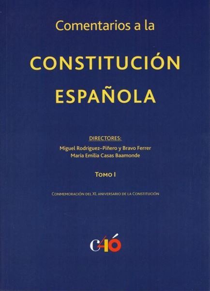 Imagen de Comentarios a la Constitución Española 2 Vols.  "XL Aniversario"