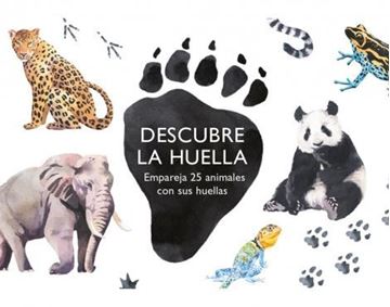 Imagen de Descubre la Huella "Empareja 25 animales con sus huellas"