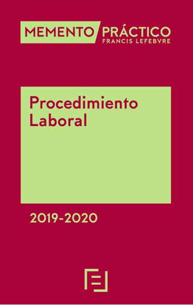 Imagen de Memento Práctico Procedimiento Laboral  2019-2020