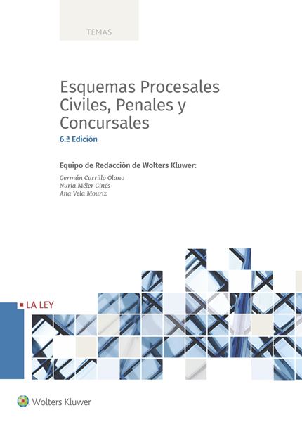 Esquemas procesales civiles, penales y concursales 6.ª ed, 2018
