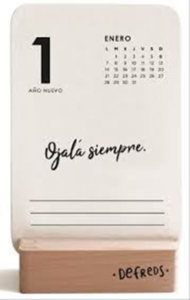 Imagen de Calendario Defreds 2019 "Haz más bonito tu mundo. 365 frases para 2019"