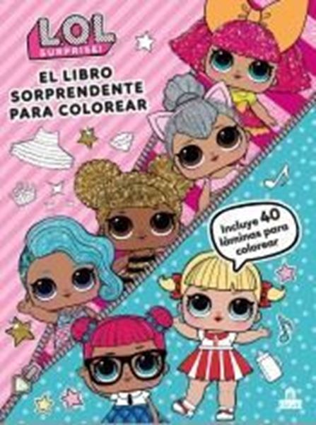 Imagen de Lol Surprise! El libro sorprendente para colorear