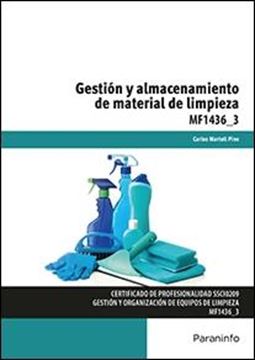 Gestión y almacenamiento de material de limpieza