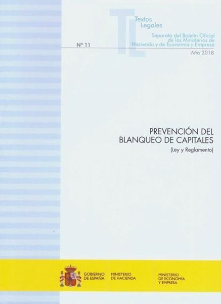 Imagen de Prevención del Blanqueo de Capitales. Ley y Reglamento, 2018