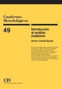 Introducción al análisis multinivel