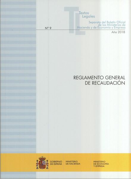 Reglamento general de recaudación "Actualización noviembre 2018"