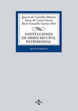 Instituciones de derecho civil patrimonial 2016