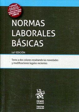 Imagen de Normas laborales básicas, 14ª ed, 2019