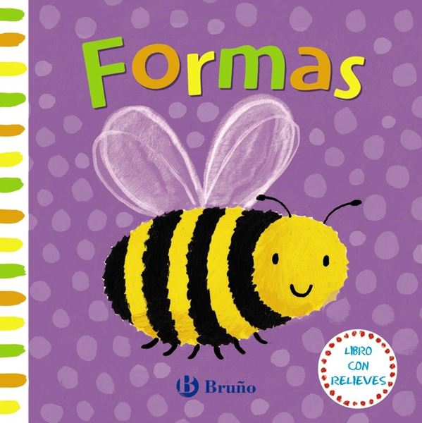 Libro con relieves. Formas