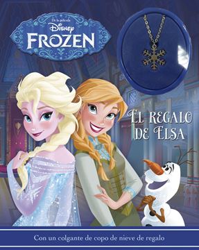 Frozen.Libro con collar. El regalo de Elsa