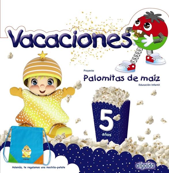 Palomitas de maíz 5 años. Cuaderno de vacaciones