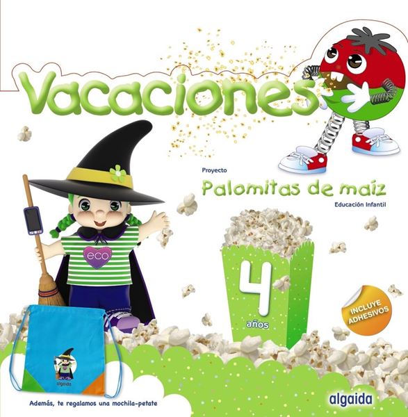 Palomitas de maíz 4 años. Cuaderno de vacaciones