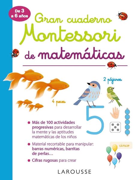 Gran cuaderno Montessori de matemáticas "De 3 a 6 años"