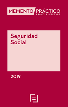 Imagen de Memento Práctico Seguridad Social 2019