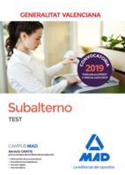 Imagen de Test Subalterno Generalitat Valenciana 2019