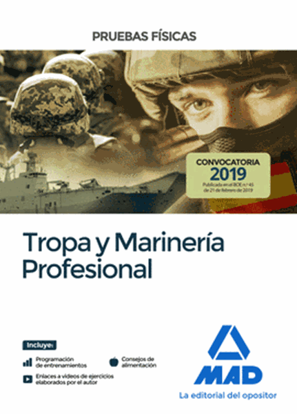 Imagen de Pruebas Físicas Tropa y Marinería Profesional 2019
