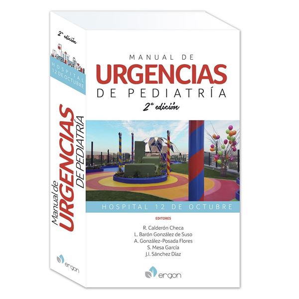Imagen de Manual de urgencias de pediatría. 2º Ed 2019 "Hospital 12 de Octubre"