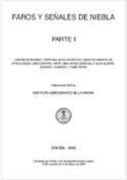 Imagen de Libro de Faros y Señales de niebla, parte II (2019) "Estrecho de Gibraltar, Islas Baleares y Costas en el Mediterráneo de España, Francia, Marruecos y Argeli"