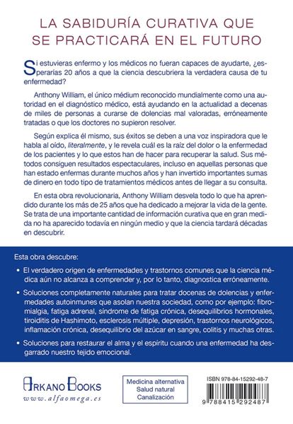 Médico Médium "Las claves de curación de las enfermedades crónicas, autoinmunes o de di"