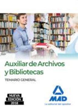 Imagen de Auxiliar de Archivos y Bibliotecas. Temario General