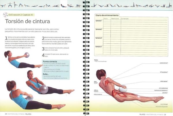 Pilates "Col. Anatomía del fitness"