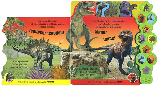 10 sonidos: Dinosaurios