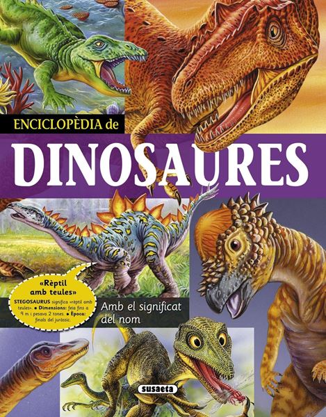 Enciclopédia de dinosaures "Biblioteca essencial"