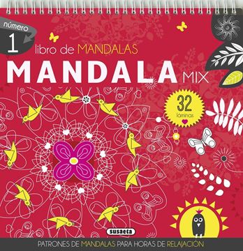 Mandala mix 1(rojo)