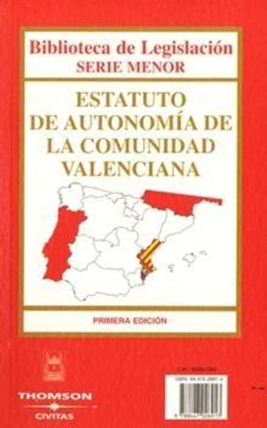 Estatuto de Autonomía de la Comunidad Valenciana = estatut d autonomia de la Comunitat Valenciana