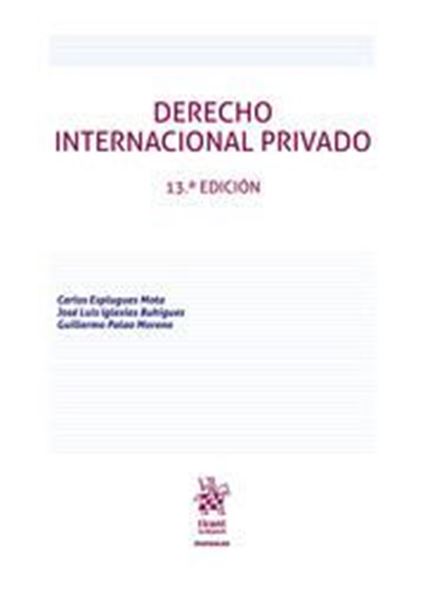 Imagen de Derecho Internacional Privado, 13ª ed, 2019