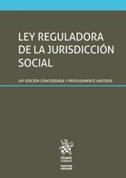 Imagen de Ley Reguladora de la Jurisdicción Social, 10ª ed, 2019