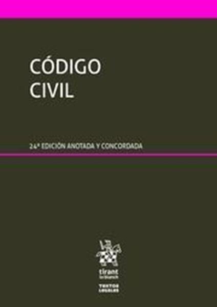 Imagen de Código Civil, 24ª ed, 2019