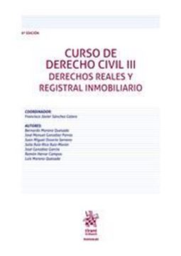 Imagen de Curso de Derecho Civil III, 8ª ed, 2019 "Derechos Reales y Registral Inmobiliario"