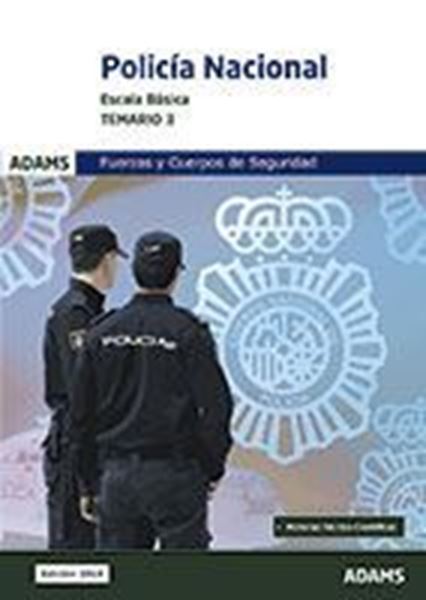 Imagen de Temario 3 Policia nacional, escala básica