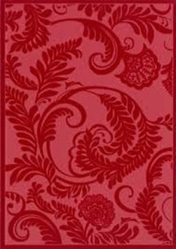 Imagen de Libreta grande velvet (roja)