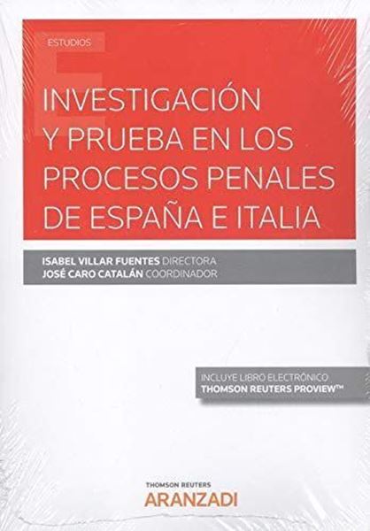 Imagen de Investigación y prueba en los procesos penales de España e Italia, 2019