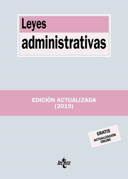 Leyes administrativas, 3ª ed, 2019