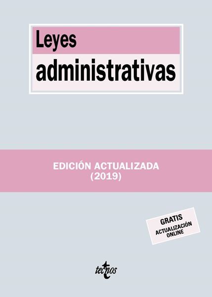Leyes administrativas, 3ª ed, 2019