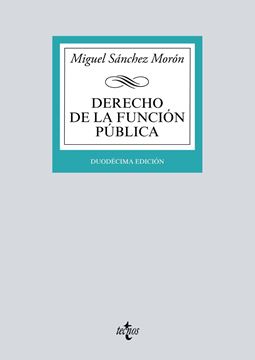 Derecho de la función pública, 12ª ed, 2019