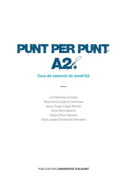 Punt per punt. A2 "Curs de valencià de nivell A2"