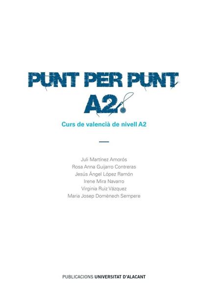 Punt per punt. A2 "Curs de valencià de nivell A2"