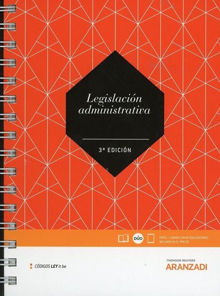 Imagen de Legislación administrativa (LeyItBe), 3ª ed, 2019
